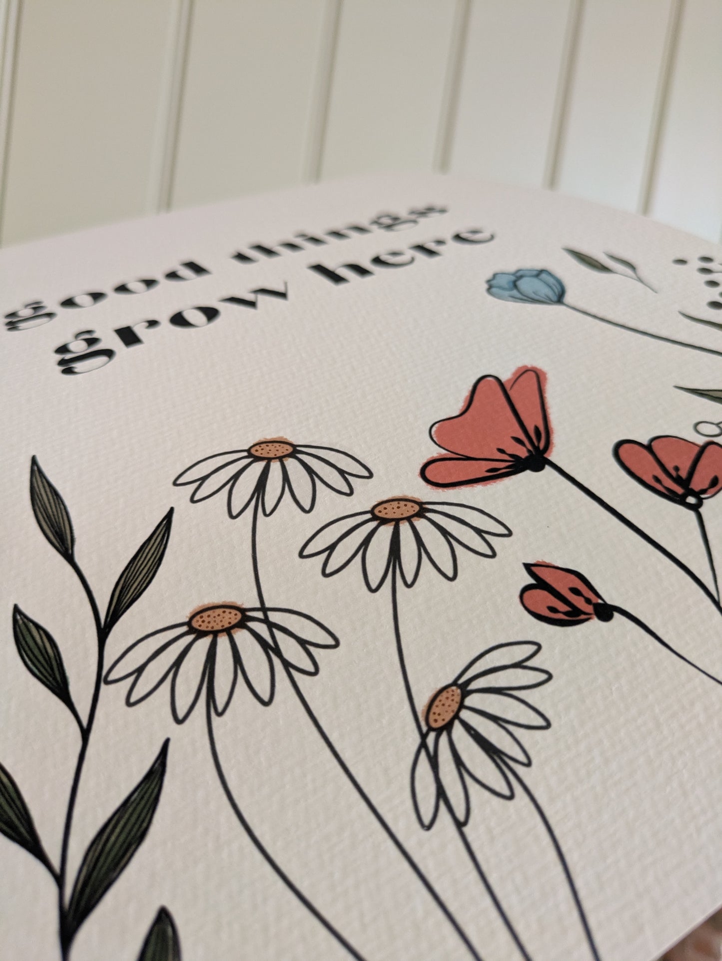 Good things grow here Print