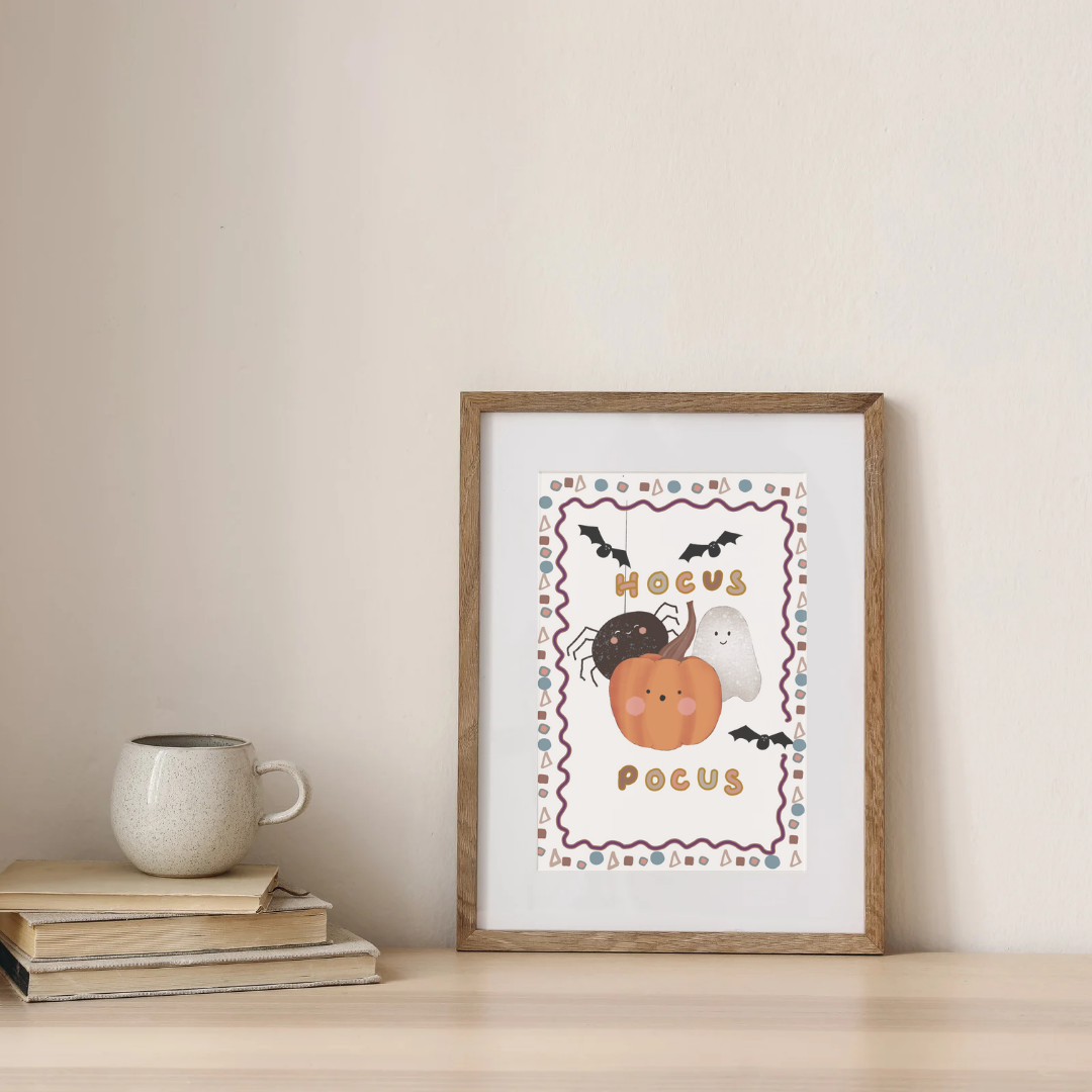 Hocus Pocus Halloween. Children's Print